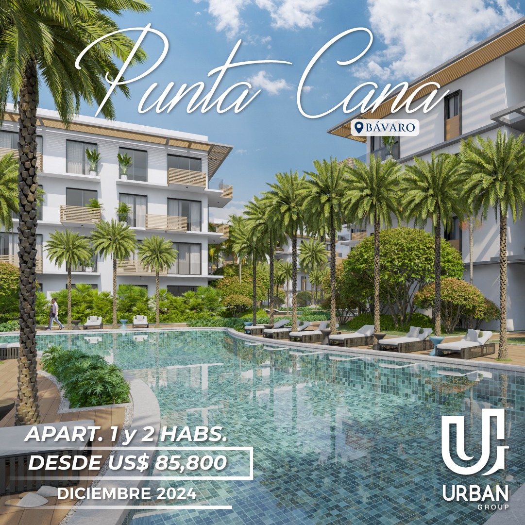 apartamentos - Apartamentos en Punta Cana desde US$85,800 3