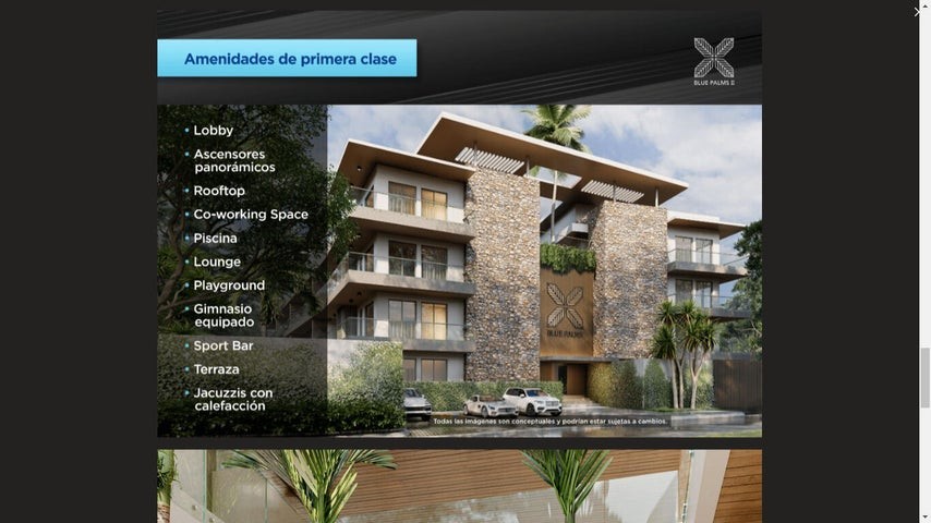 apartamentos - Proyecto en venta Punta Cana #23-1469 un dormitorio, jacuzzi, aire acondicionado 2