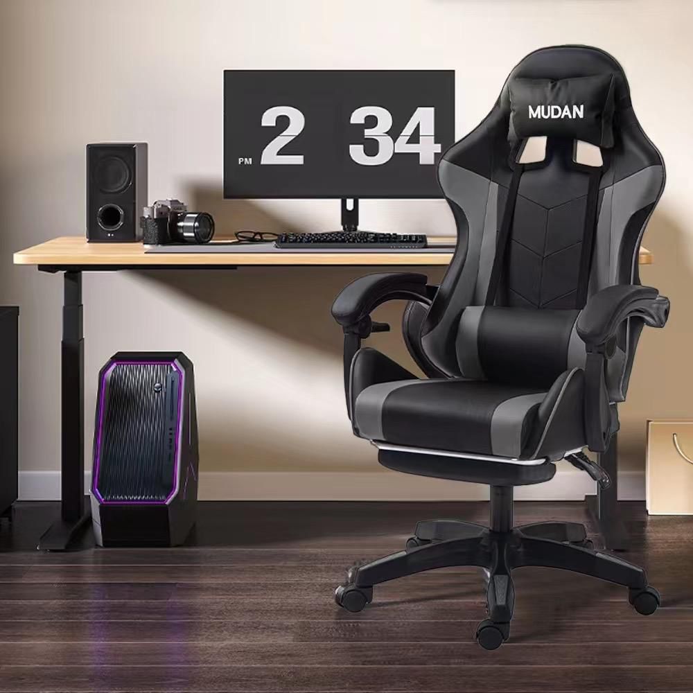 muebles y colchones - Silla Gaming Reclinable y Ajuste de Altura 3