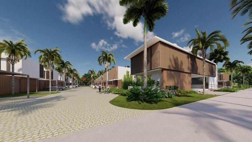 casas - Proyecto en venta Punta Cana #22-3568 tres Hab. jardín privado con piscina
 7