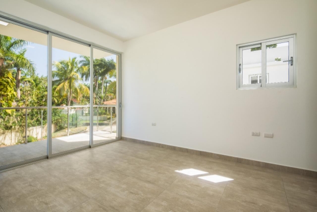 casas vacacionales y villas - Villa a solo 4 minutos de la playa en cabarete residencial privado 3