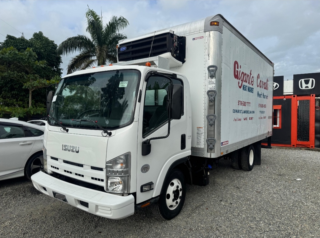 camiones y vehiculos pesados - 2012 Isuzu NPR Refrigerado 16 Pies  0