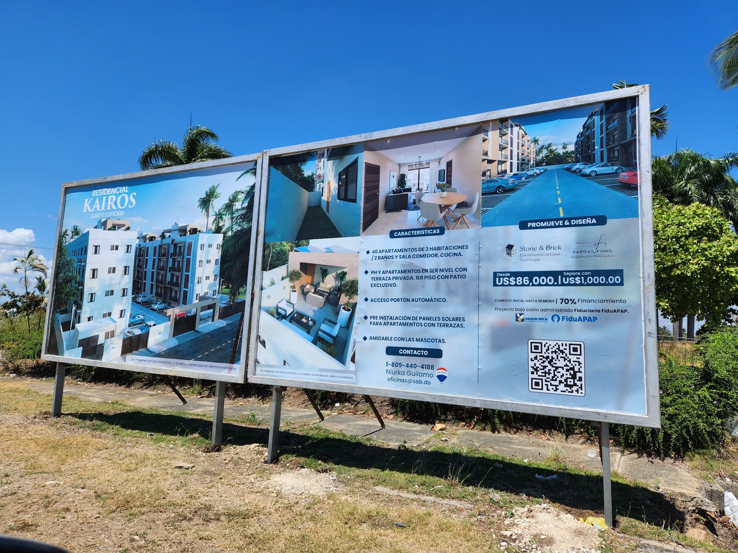 solares y terrenos - Solar a 5 minutos de la AUTOPISTA DUARTE VILLAS NACO KM13 