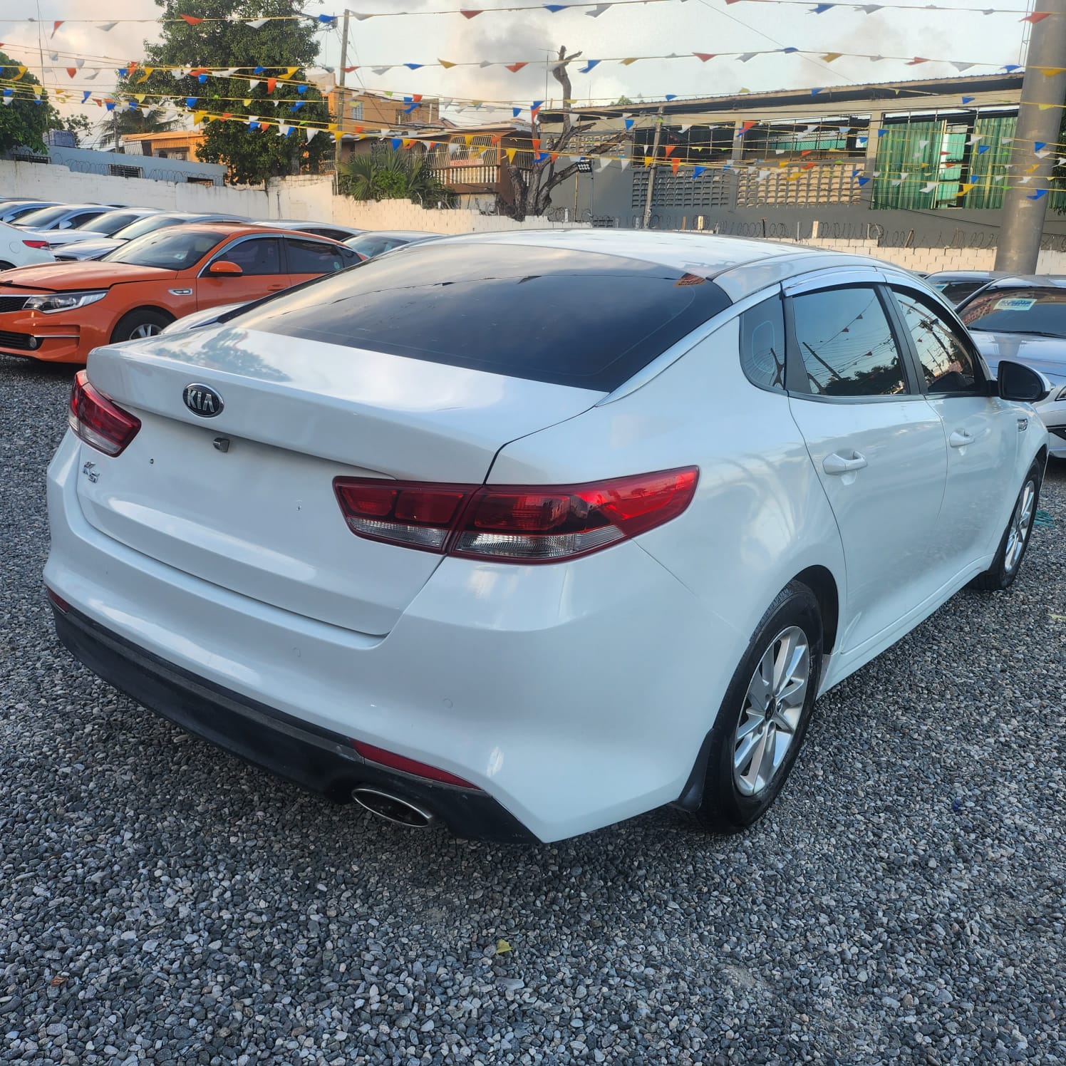 carros - KIA K5 2018 BLANCO  7