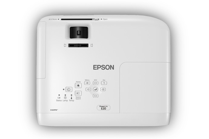 otros electronicos - Proyecto Epson PowerLite E20 3LCD 3400 Lumenes Color 1024X768 12,000 Horas Eco 5