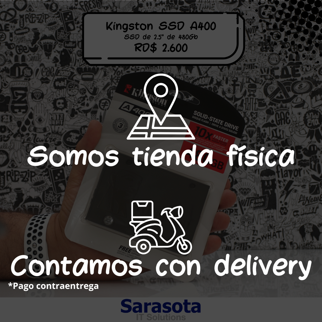 accesorios para electronica - Kingston SSD de 480Gb Serie A400 2