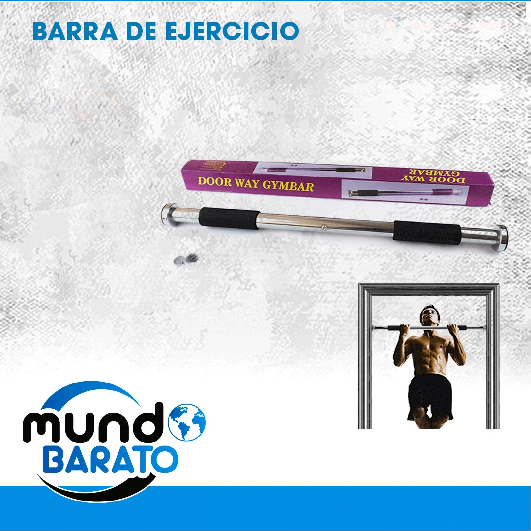 deportes - Barra de ejercicio extensibles para puertas barra de dominadas