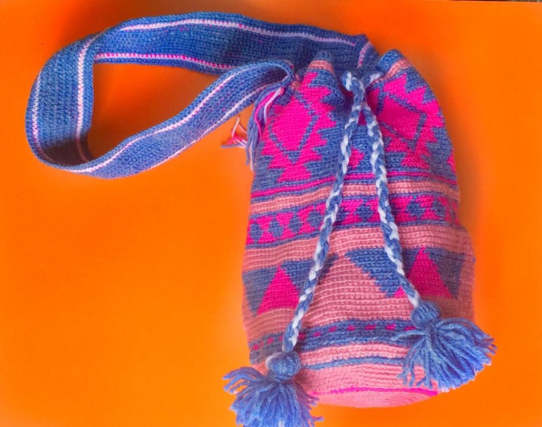 carteras y maletas - Mochila bolso  tipo Wayuu