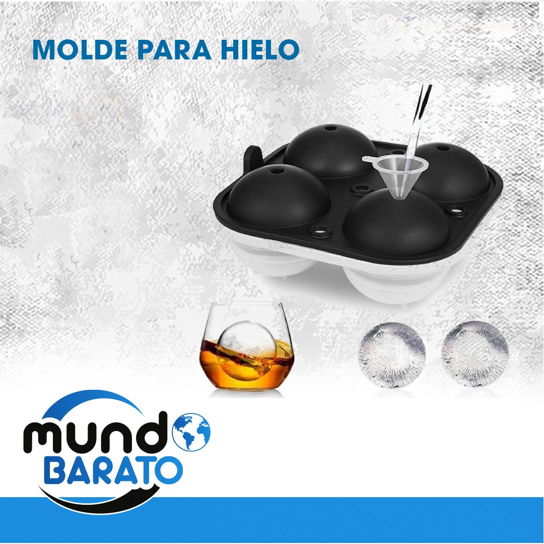 cocina - Molde de Silicón para esferas de hielo hielera 0