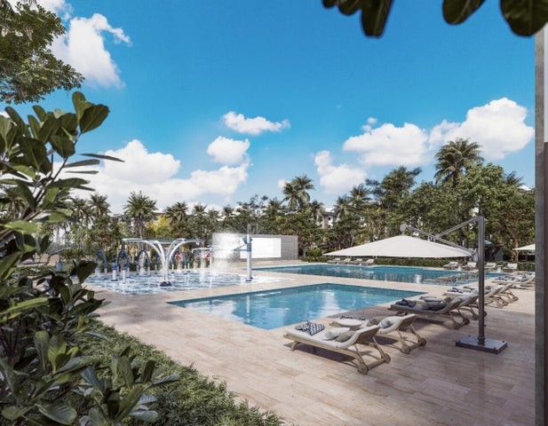 apartamentos - Proyecto en venta Punta Cana #23-3 tres dormitorios, balcón, seguridad, áreas S. 7