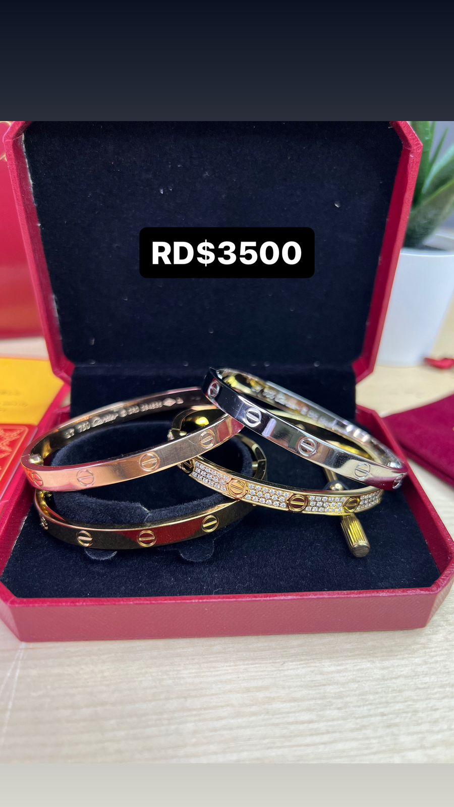 joyas, relojes y accesorios - PULSERAS CARTIER ALTA GAMA OPORTUNIDAD 8