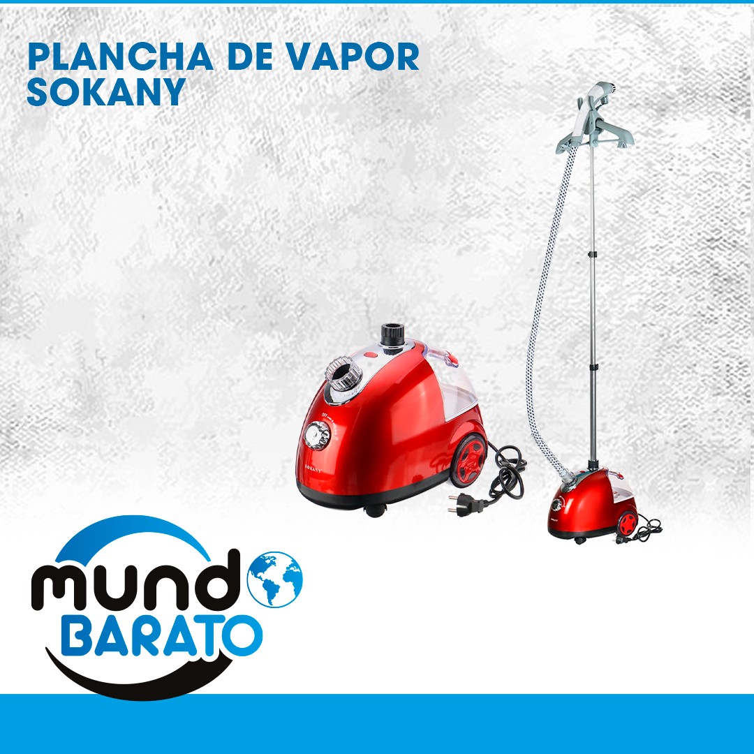 electrodomesticos - Plancha a vapor vertical sokany vaporizador ideal ropa paca