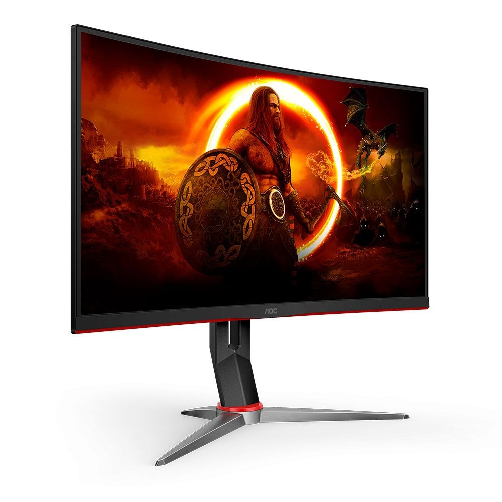 computadoras y laptops - Monitor AOC 32 Pulgadas Curvo Full HD Led 1080p 240Hz 4Ms GTG, 1Ms MPRT 2