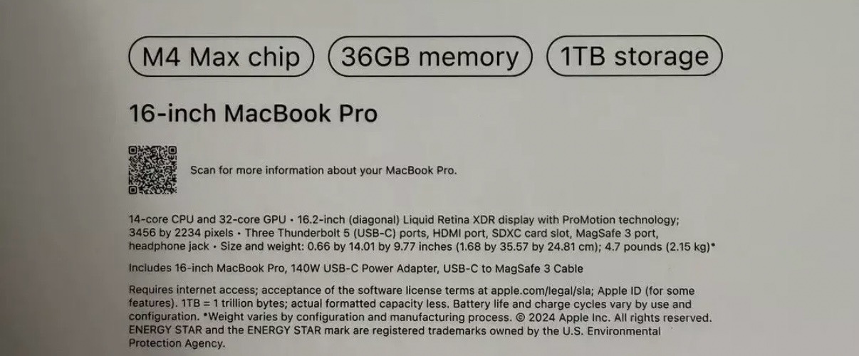 computadoras y laptops - MACBOOK PRO M4 MAX 16" 1TB SSD 36GB/ 1TB 48GB RAM 2024 SELLADAS OFERTA‼️ 2