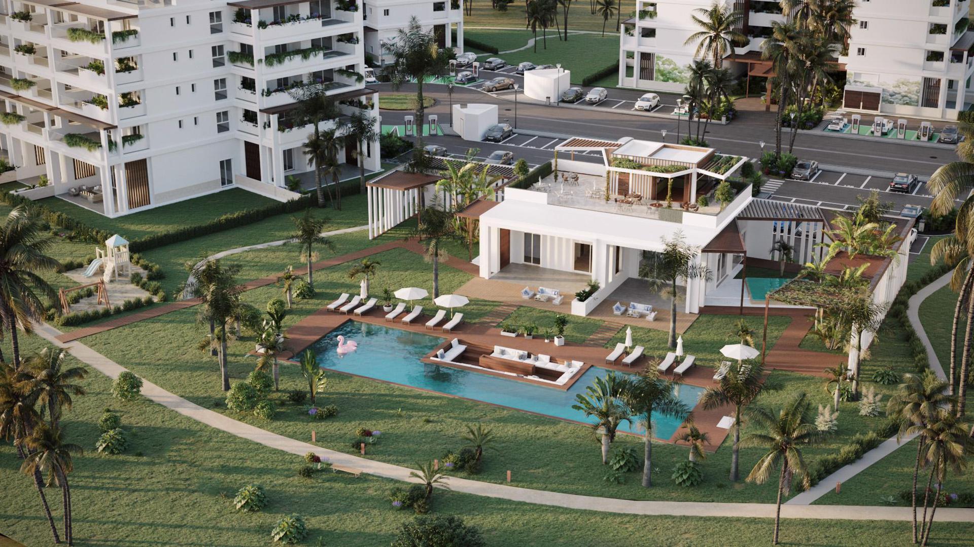 apartamentos - Desarrollo inmobiliario en el Beach Club de Cana