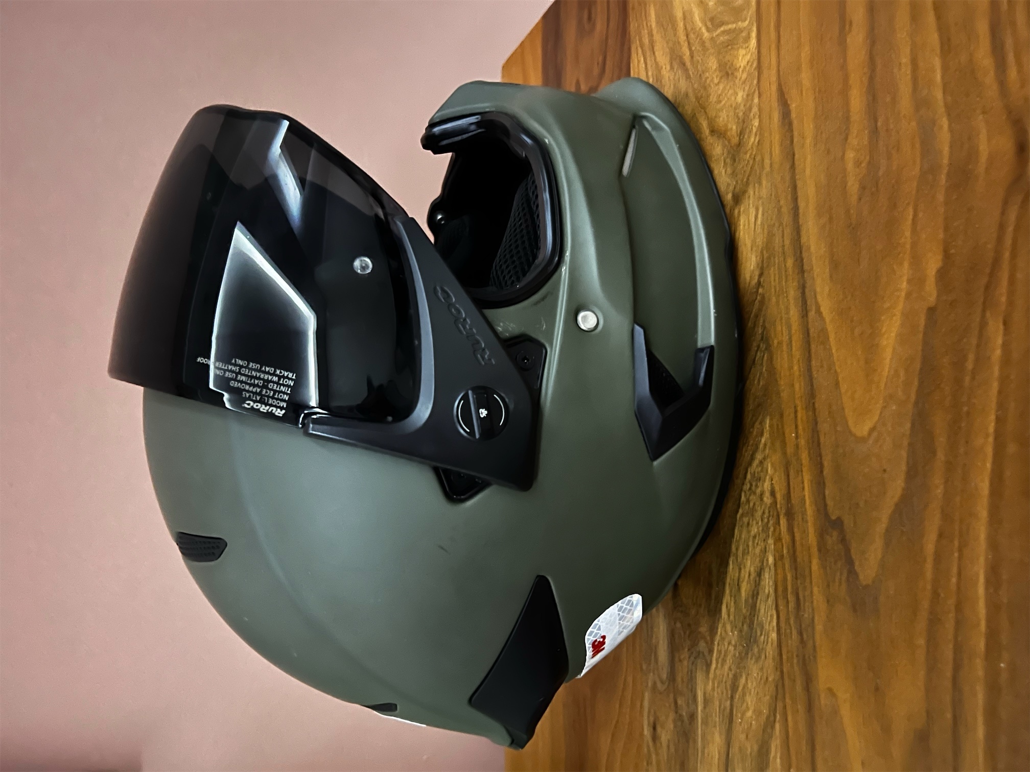 accesorios para vehiculos - Casco Motocicleta RUROC (ATLAS) como Nuevo! 4