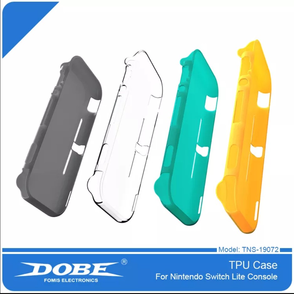 consolas y videojuegos - Cover Tpu DOBE Super Clear High Quality

Para Nintendo Switch lite