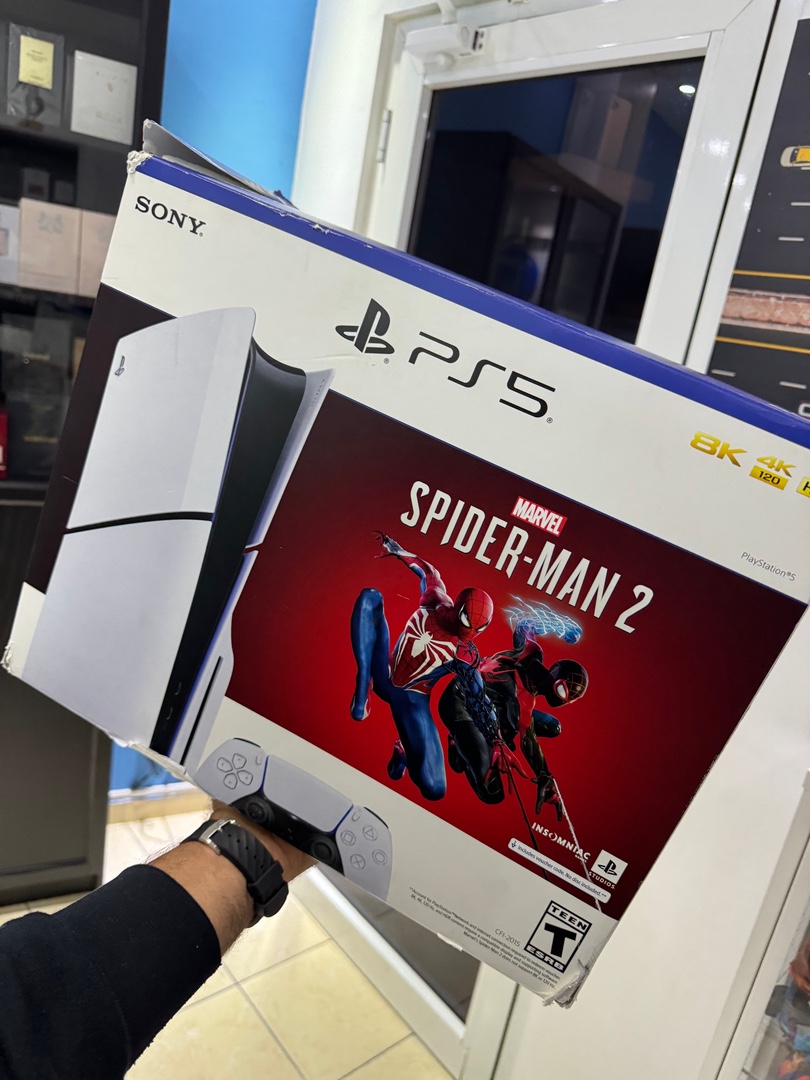 consolas y videojuegos - Consola PlayStation 5 SLIM Spider Man 2 Nuevo Sellado Version Disco,$ 36,500 NEG 0