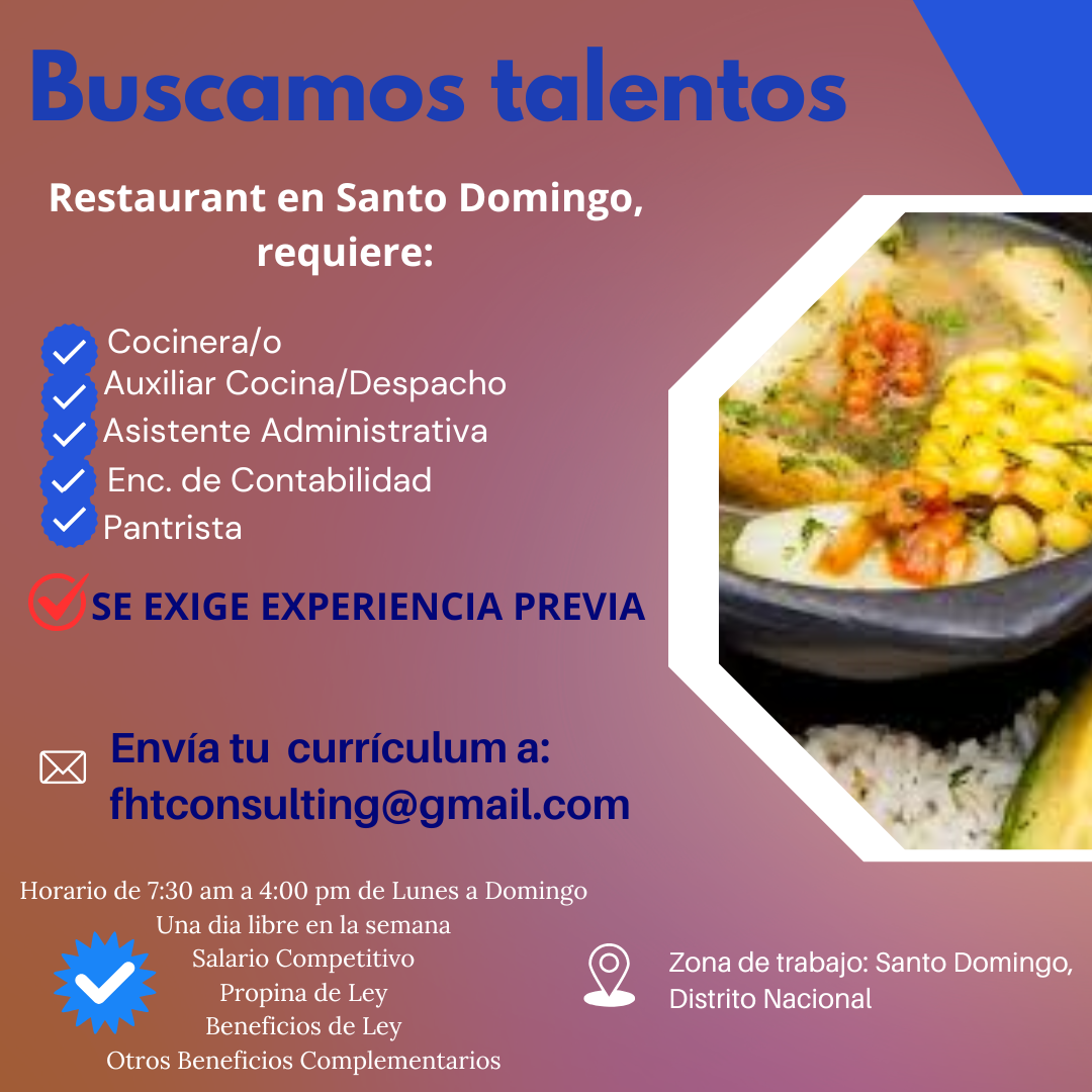 candidatos - Vacantes para Restaurant