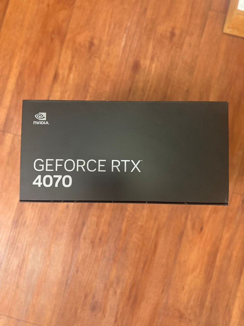 computadoras y laptops - NVIDIA GEFORCE RTX4070 FOUNDER EDITION SELLADA ORIGINAL 