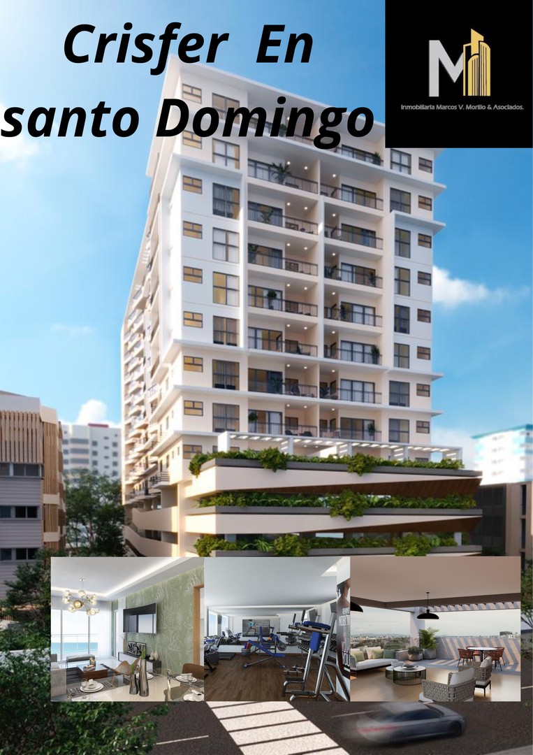 apartamentos - vendo apartamento en santo domingo