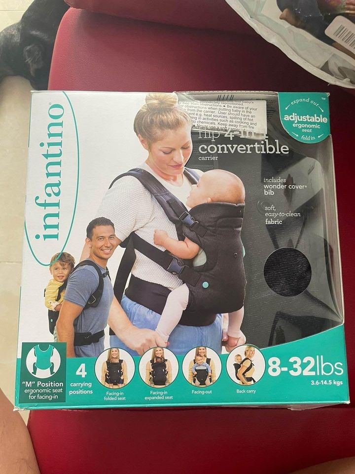 accesorios - cargador de bebe, cangurera, baby carrier