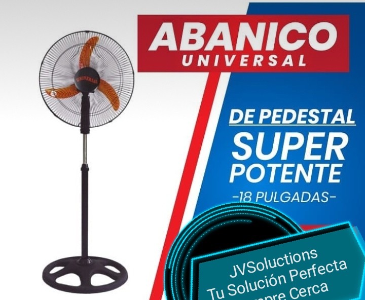 aires acondicionados y abanicos - Abanicos de Pared y de Pedestal 18" Universal 1