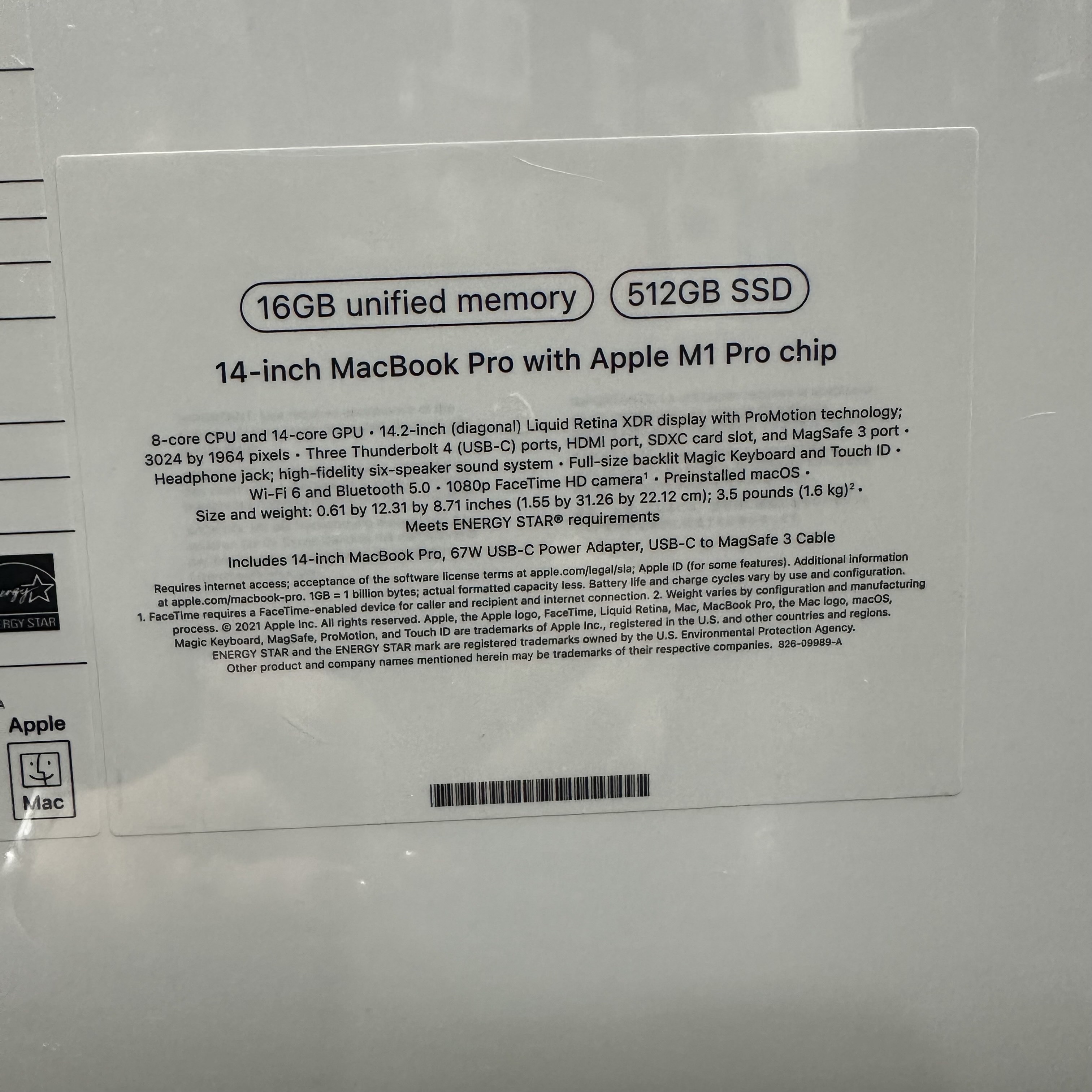 computadoras y laptops - MacBook Pro M1 Pro 14" 516GB 16GB RAM Selladas Ofertas ‼️🔥 1