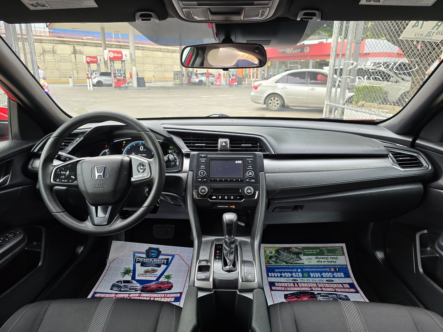 carros - Honda Civic Hatchback Turbo 2019 Clean Carfax 5