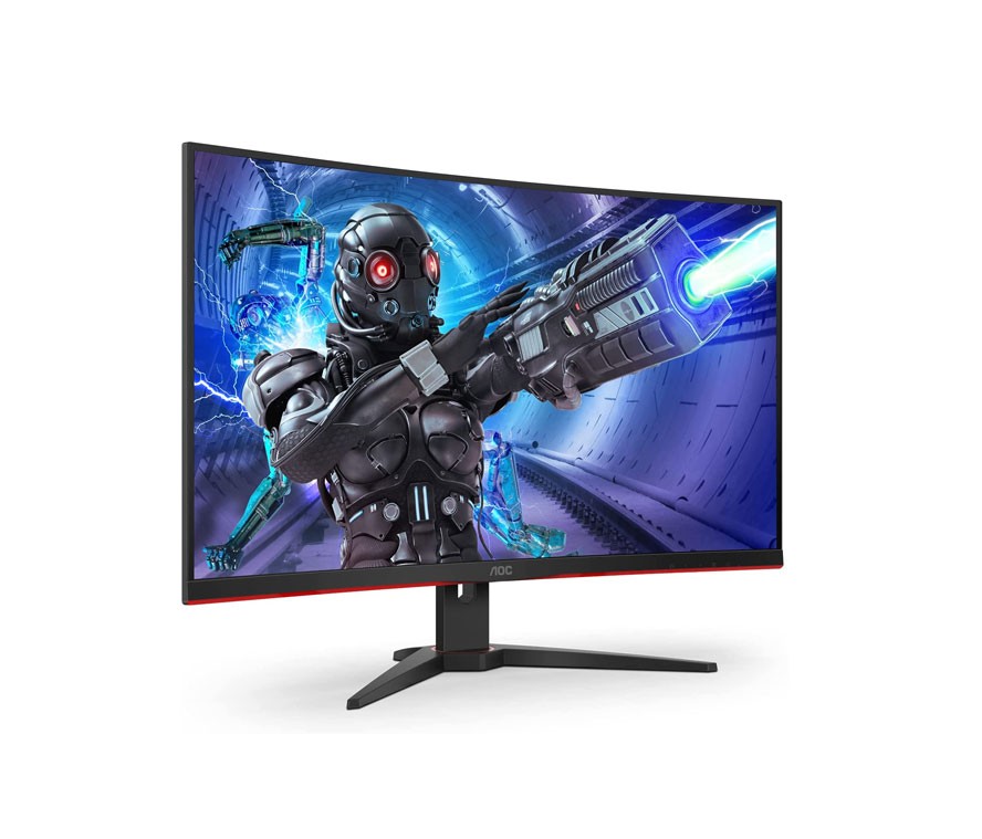 computadoras y laptops - Monitor AOC 32 Pulgadas Curvo Full HD Led 1080p 240Hz 4Ms GTG, 1Ms MPRT 0