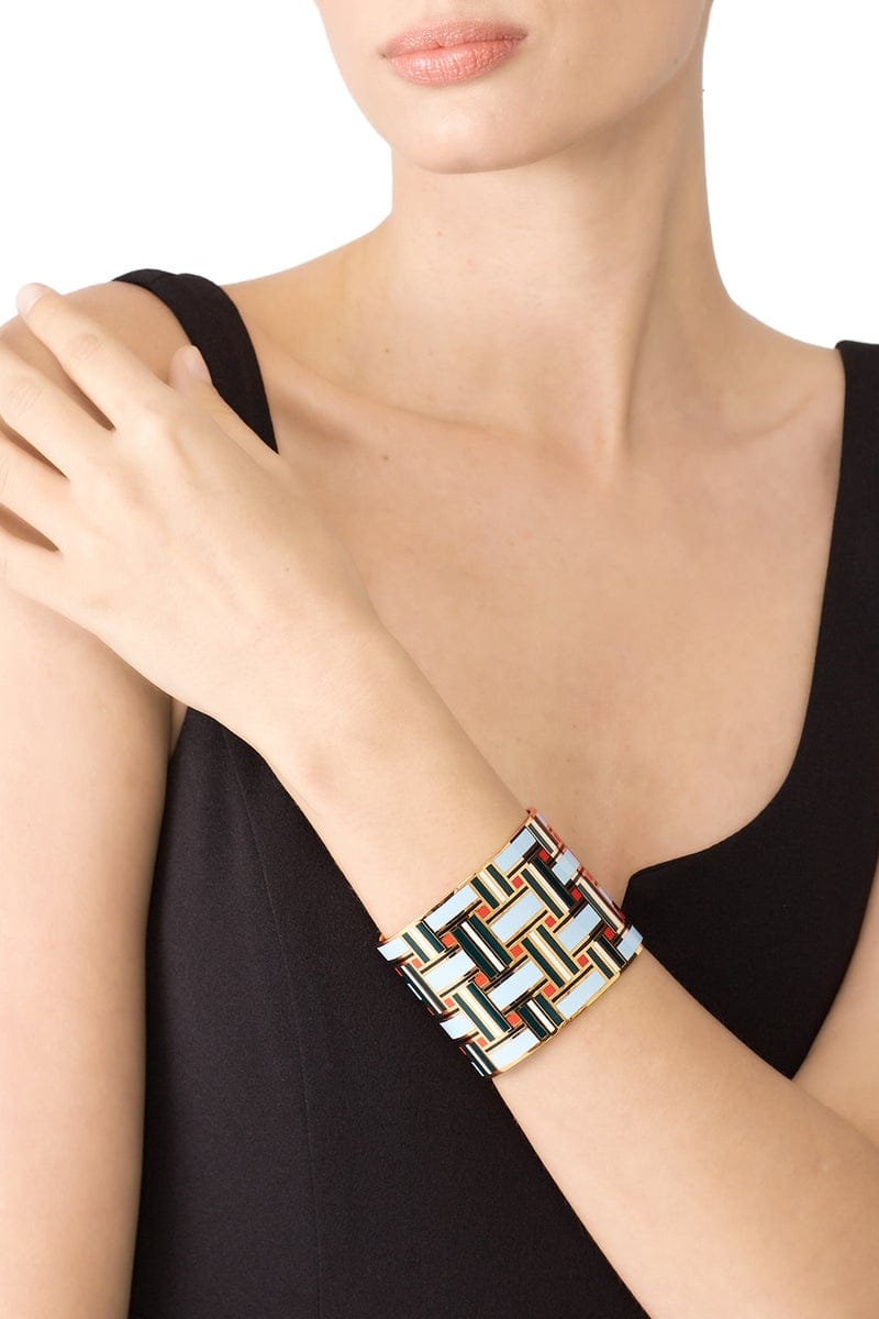 joyas, relojes y accesorios - BRAZALETE GEOMETRICO TORY BURCH 0