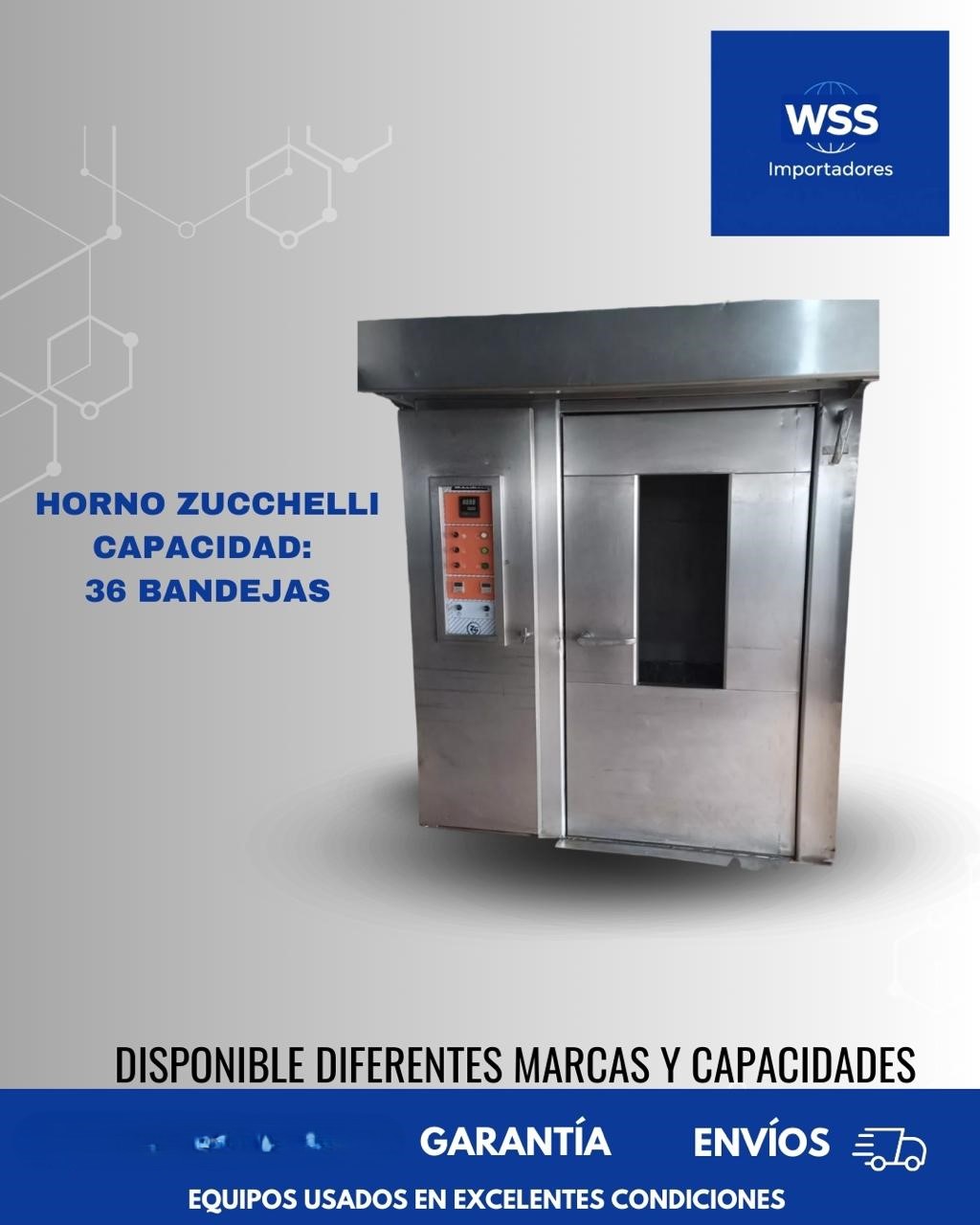 equipos profesionales - Horno Zucchelli de 36 bandejas