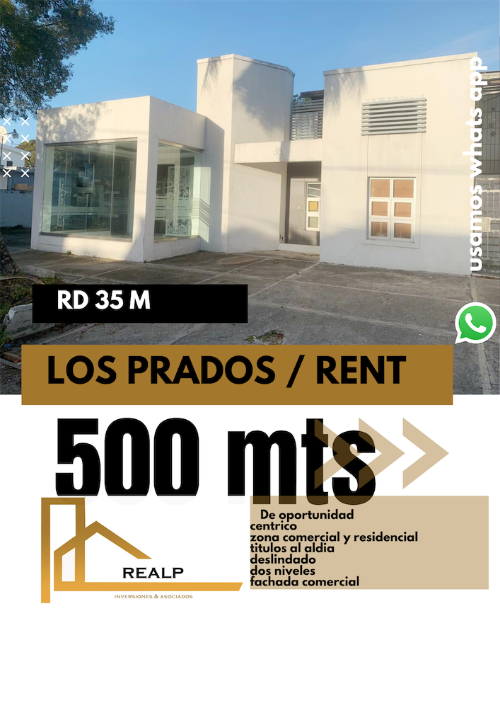 casas - Propiedad en los prados venta