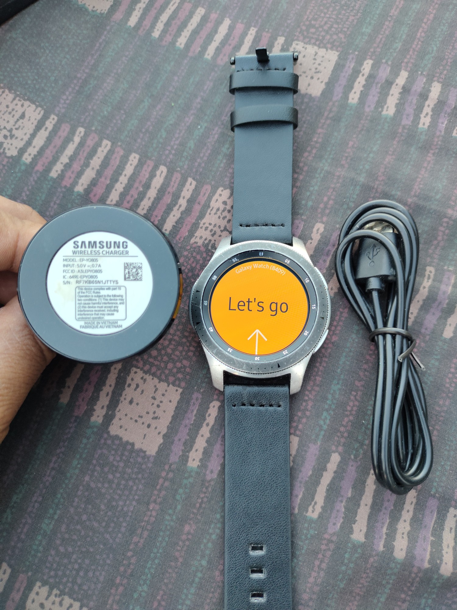 accesorios para electronica - Reloj Samsung Galaxy watch SM-R800 de 46mm 