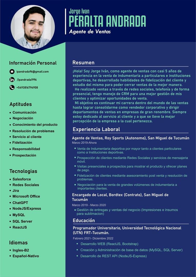 candidatos - Vendedor 5 años de experiencia y atención al cliente  1