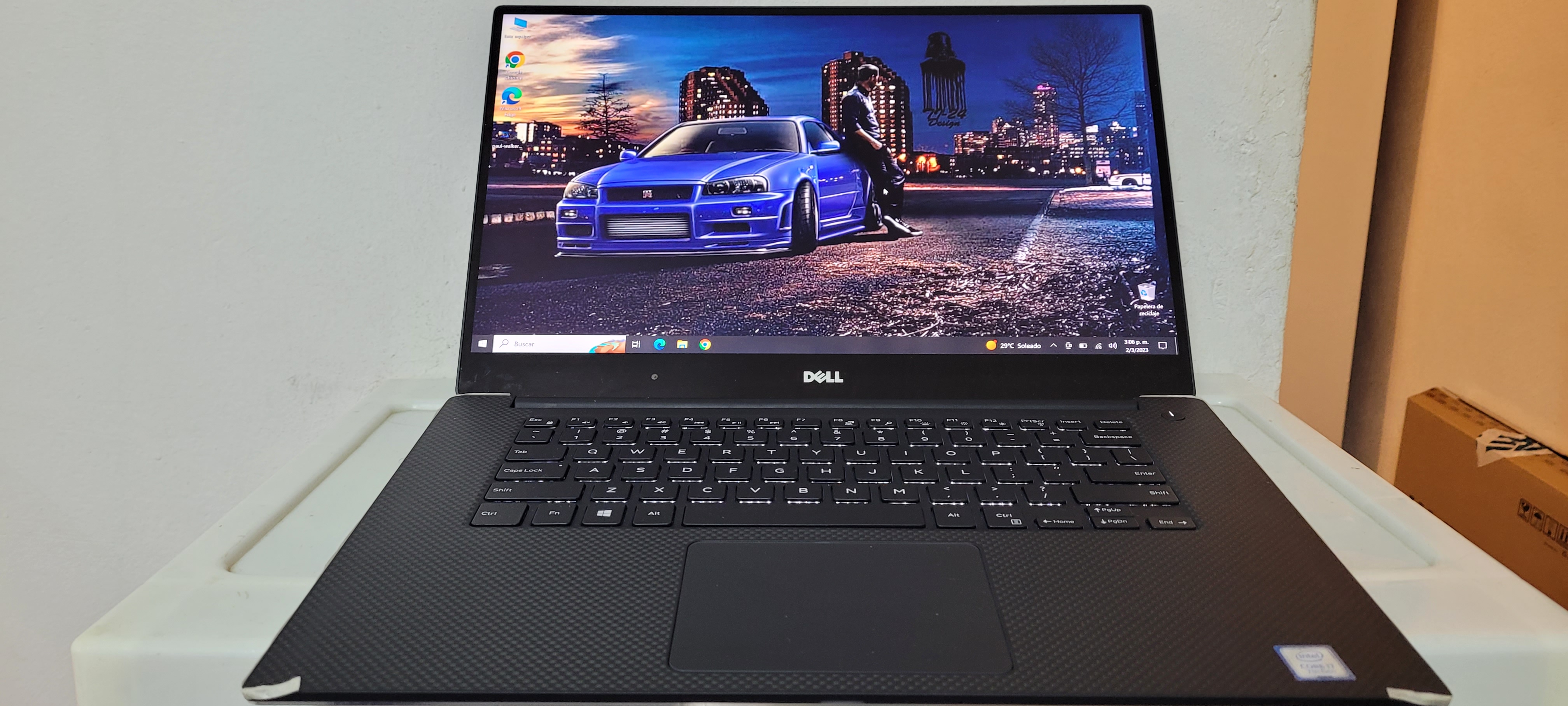 computadoras y laptops - Laptop Dell xps 15 Pulg Core i7 7ma Gen Ram 16gb DDR4 Nvidea Gtx 1050 4gb New 0