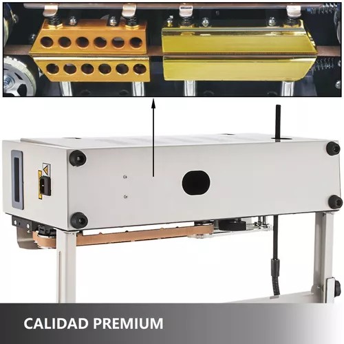 equipos profesionales - Selladora de banda vertical Empacadora de fundas continua envasadora industrial 7