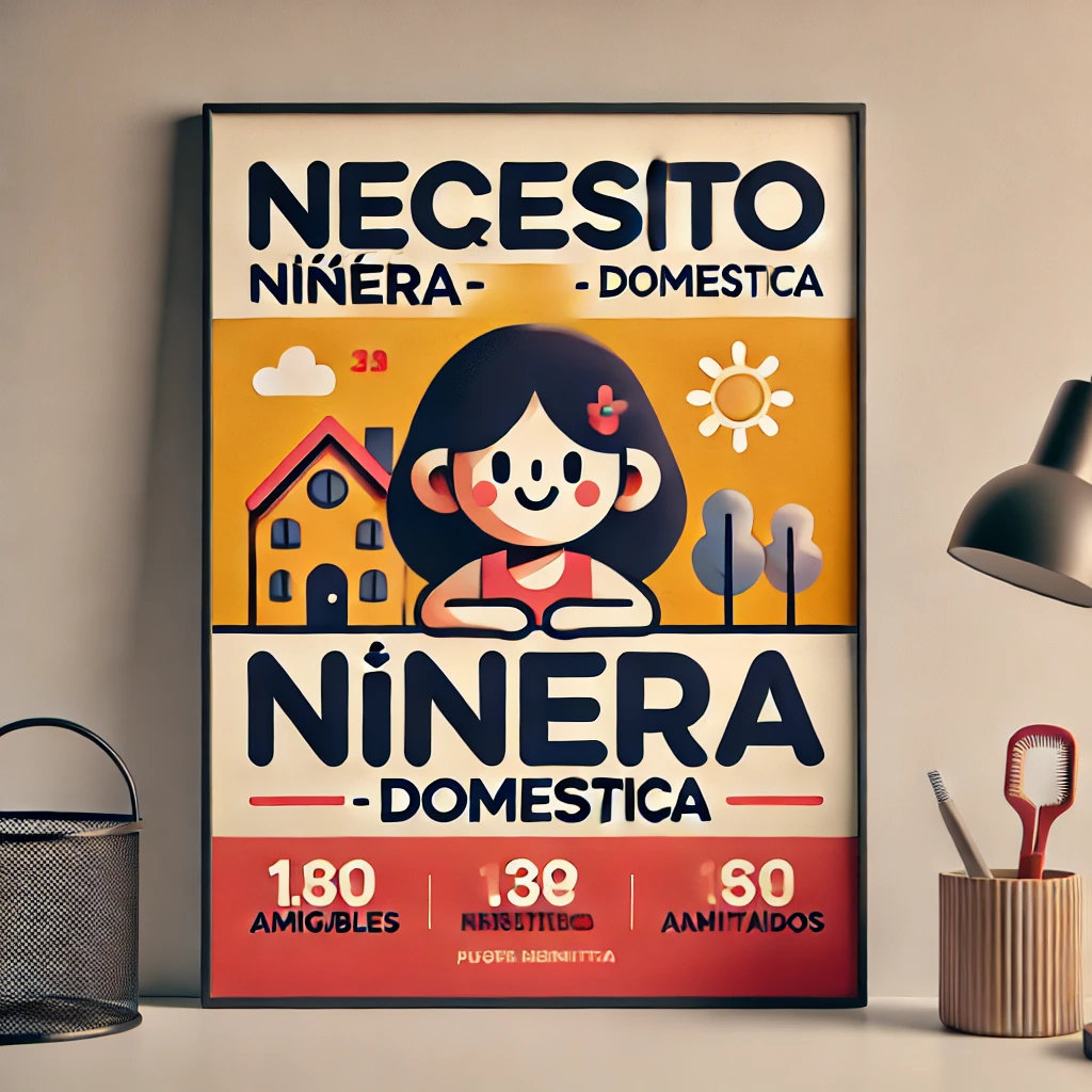 empleos disponibles - SE BUSCA NIÑERA - DOMÉSTICA PARA BEBÉ DE 5 MESES Y APARTAMENTO 3 HABITACIONES