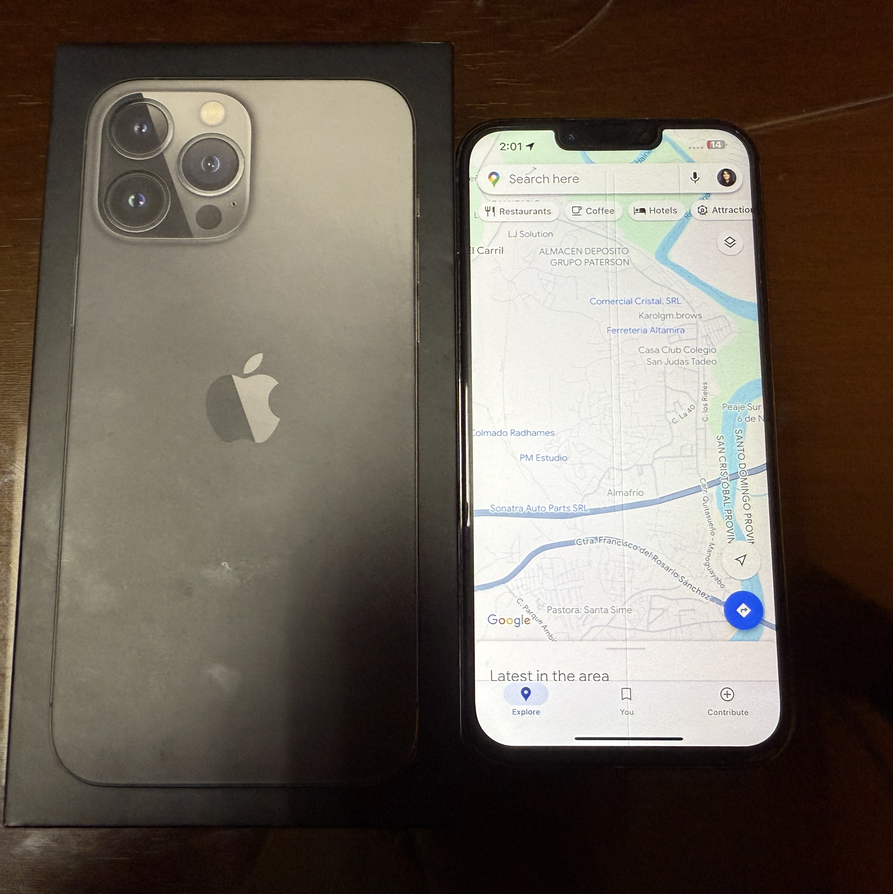 celulares y tabletas - iPhone 13 Pro Max Gris 512 GB Desblockeado Factory 2