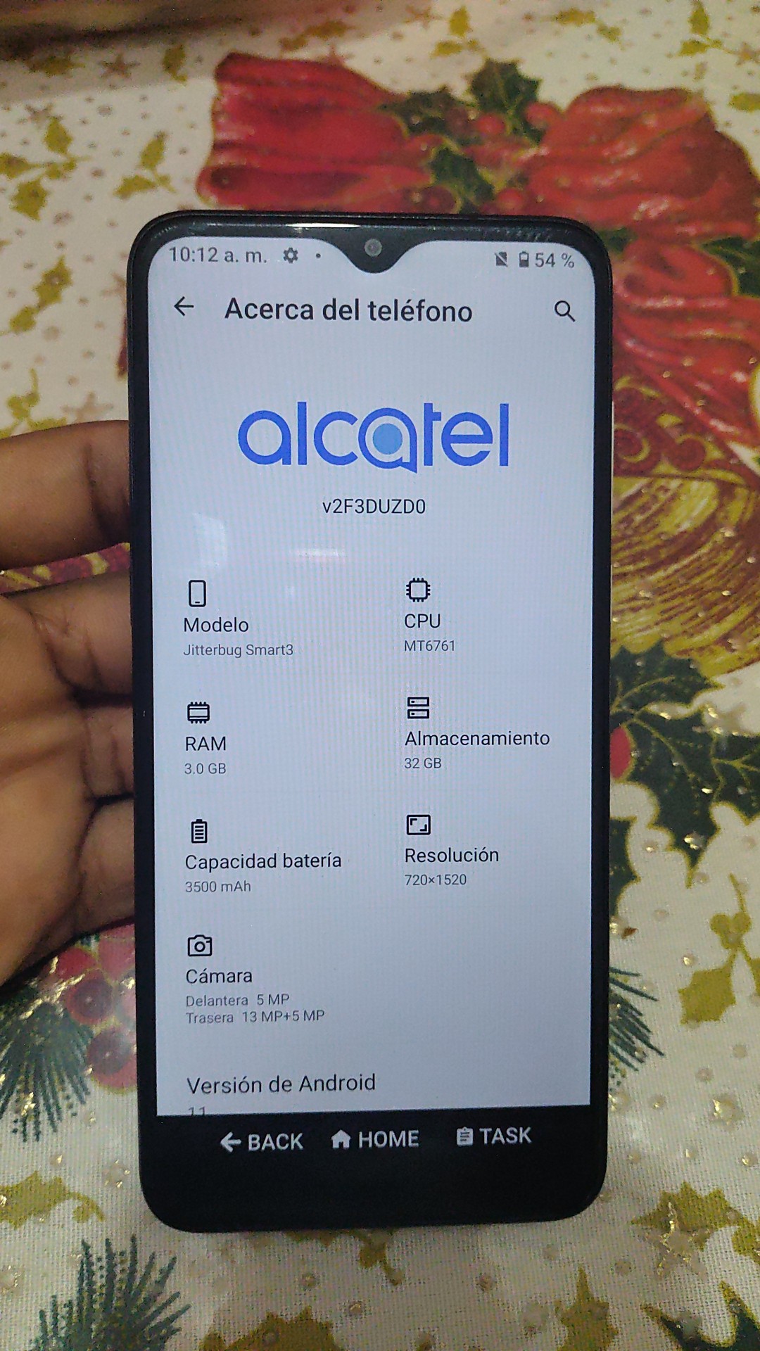 celulares y tabletas - Alcatel smart 3 32GB desbloqueado