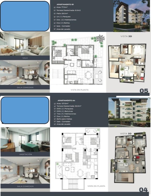 apartamentos - Apartamentos en proyecto en mirador del oeste desde 6