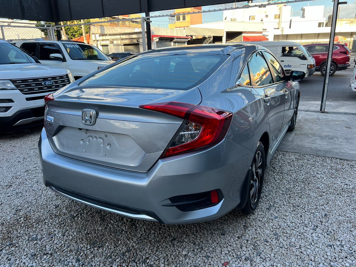 carros - HONDA CIVIC LX 2019 GRIS PLATA "RECIEN IMPORTADO" 3