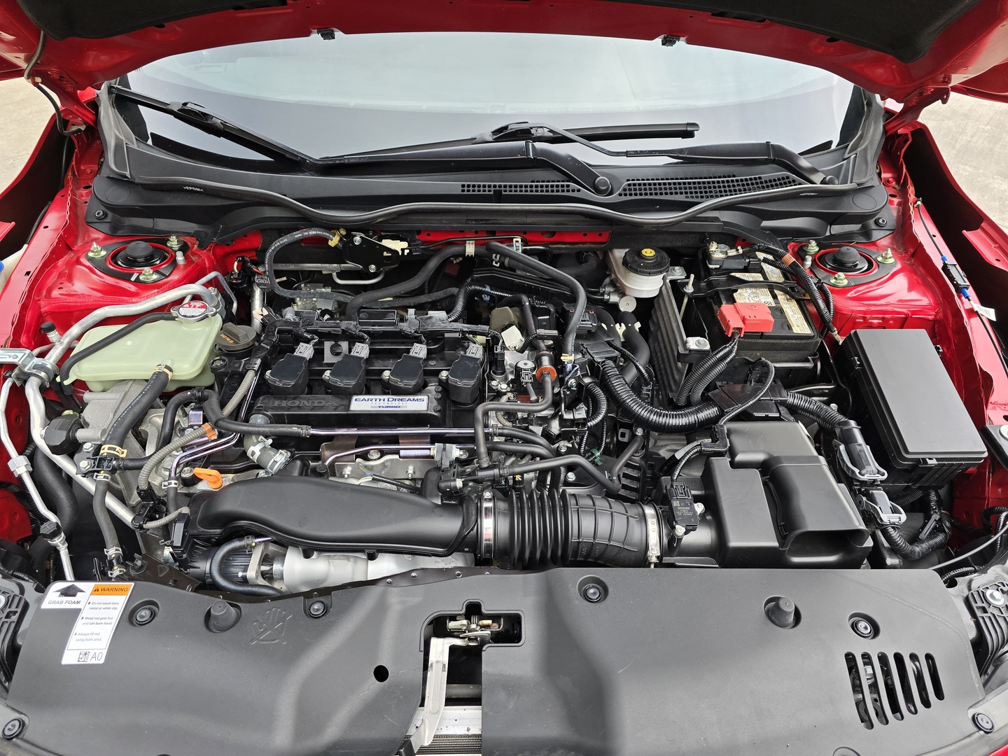 carros - Honda Civic Hatchback Turbo 2019 Clean Carfax 9