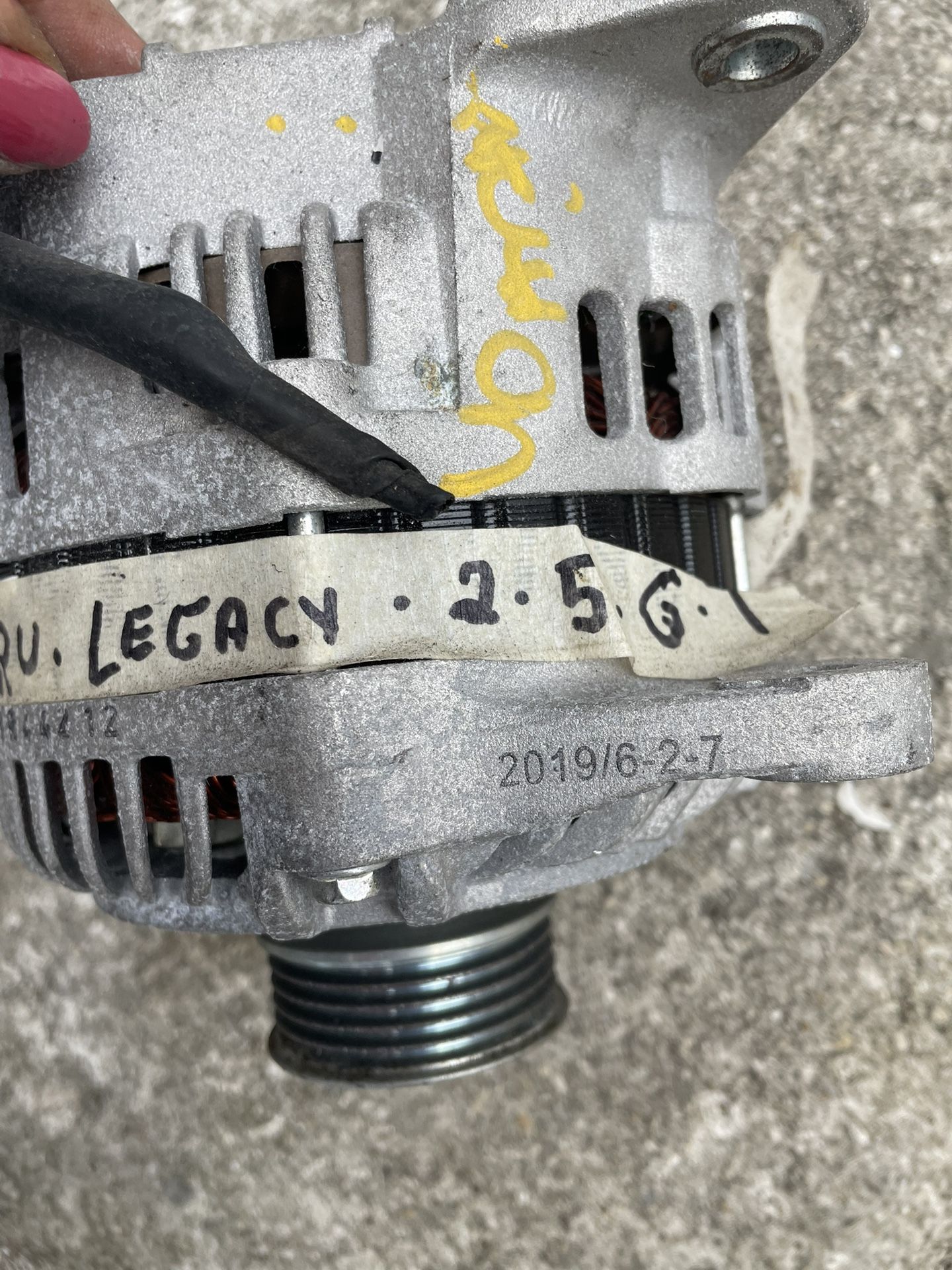 repuestos - Vendo Alternador Para Subaru Legacy 2008 2