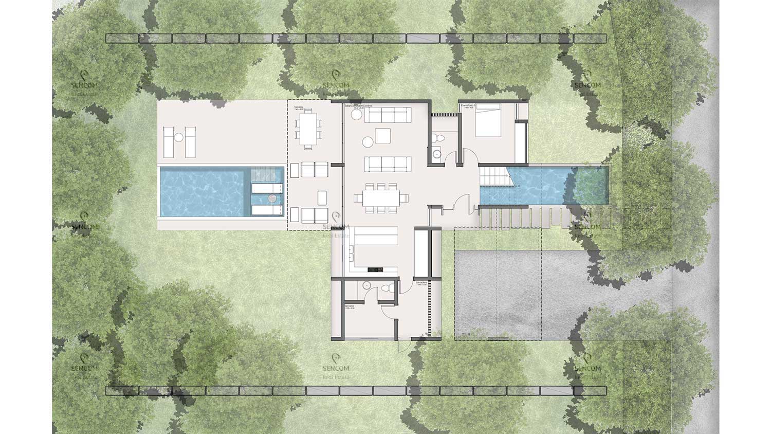 casas vacacionales y villas - Villa Ecológica de Lujo Solei con Energía Solar 6