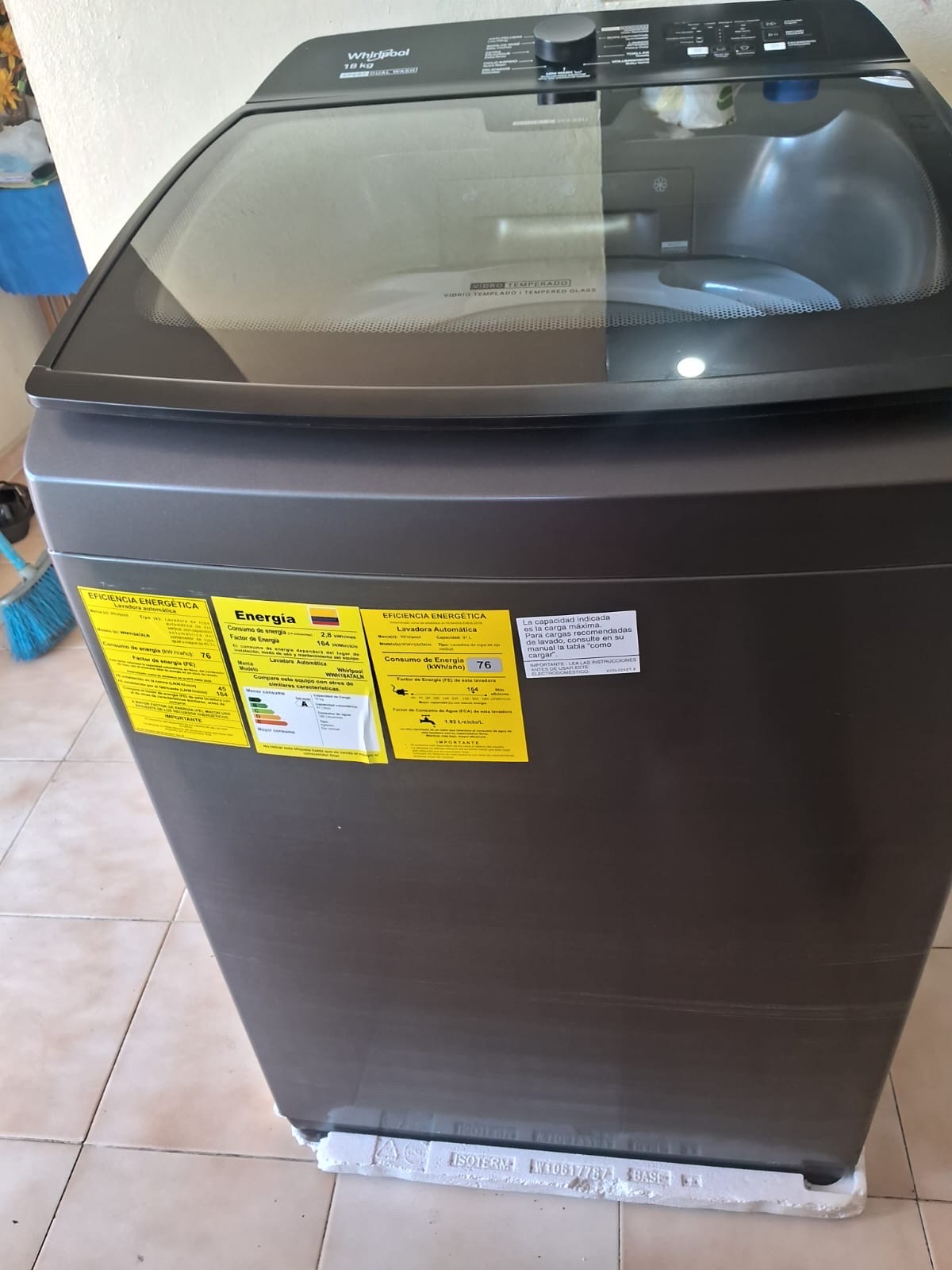 electrodomesticos - LAVADORA Whirlpool de 18 kg con Xpert Dual Wash NUEVA, POTENTE y  EFICIENTE.  6