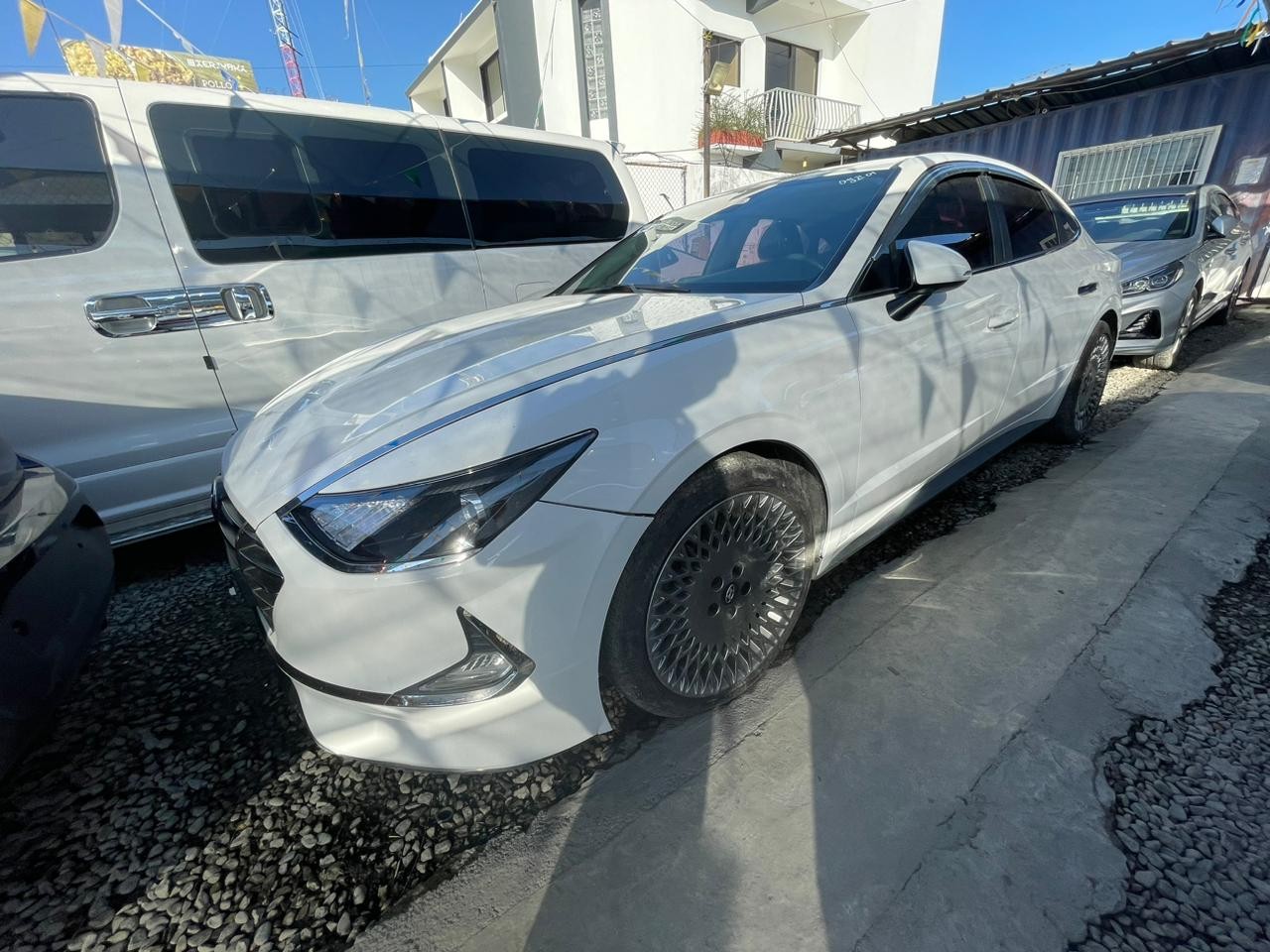 carros - HYUNDAI SONATA DN8 CAJA NUEVA 2020 BLANCO 1