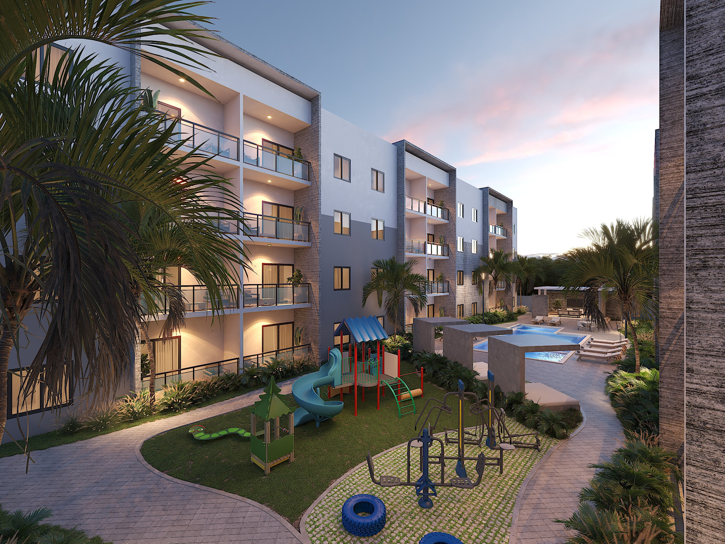 apartamentos - Punta Cana apartamento en venta con ascensor 