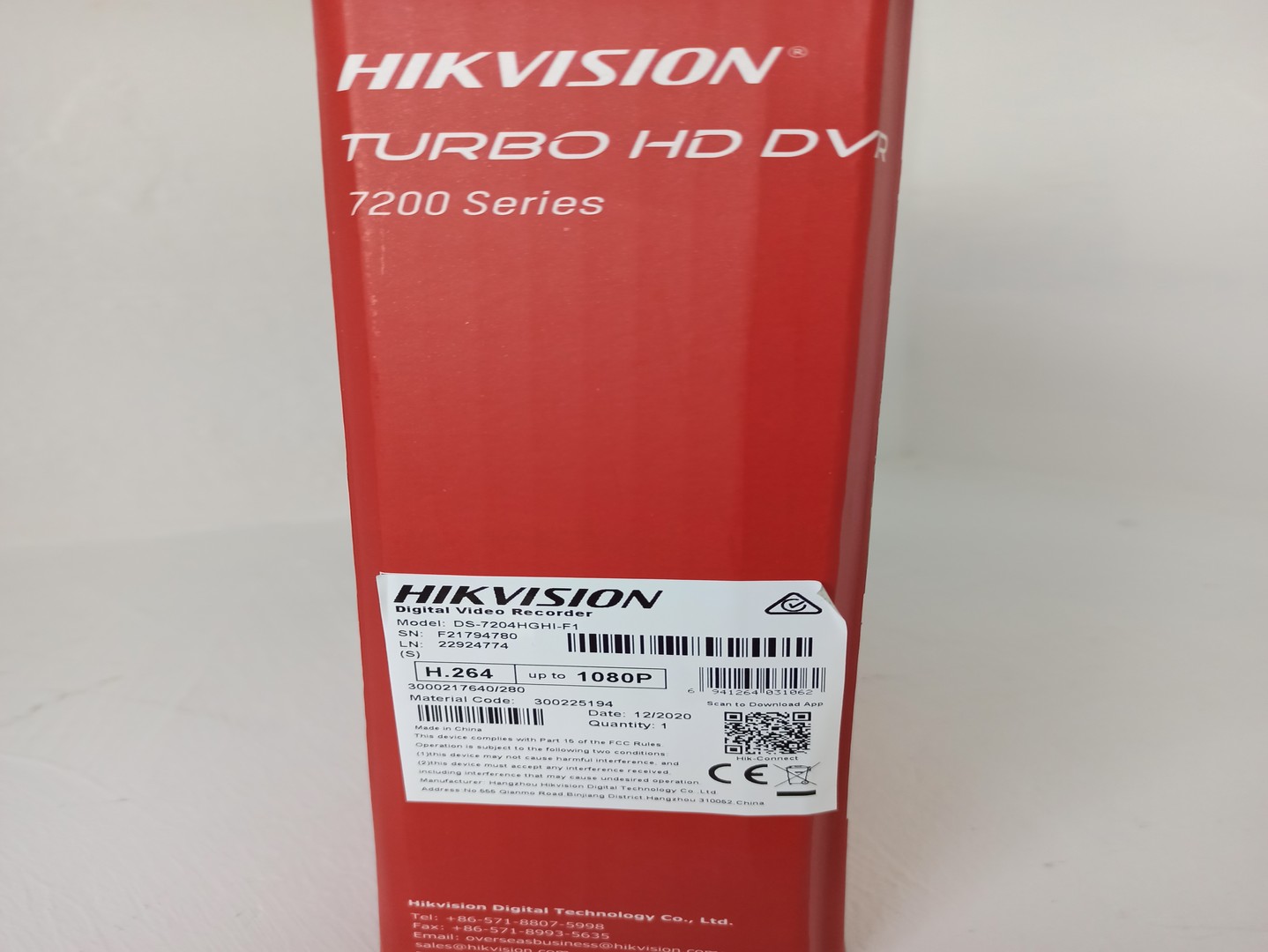 camaras y audio - Dvr hikvision 1080p de 4 canales