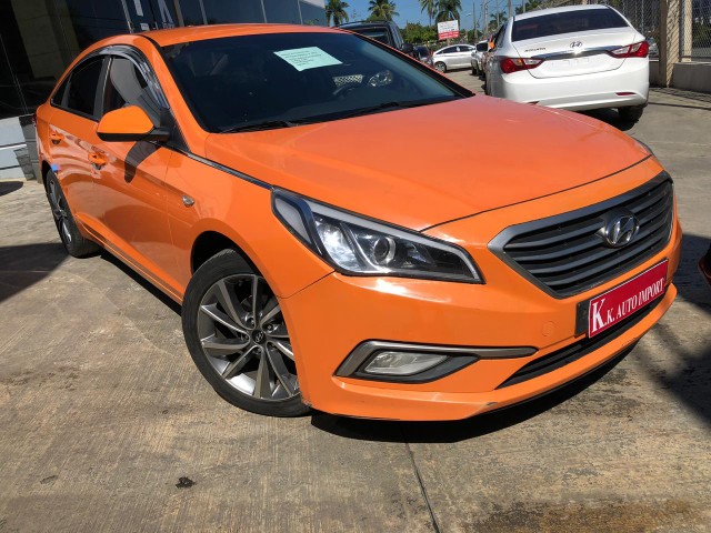 carros - Hyundai sonata LF 
NARANJA  original 
Años  2017
Aros  18 original 
2 bolsa de a